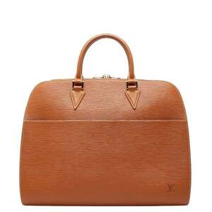 LOUIS VUITTON Brown Leather Bag